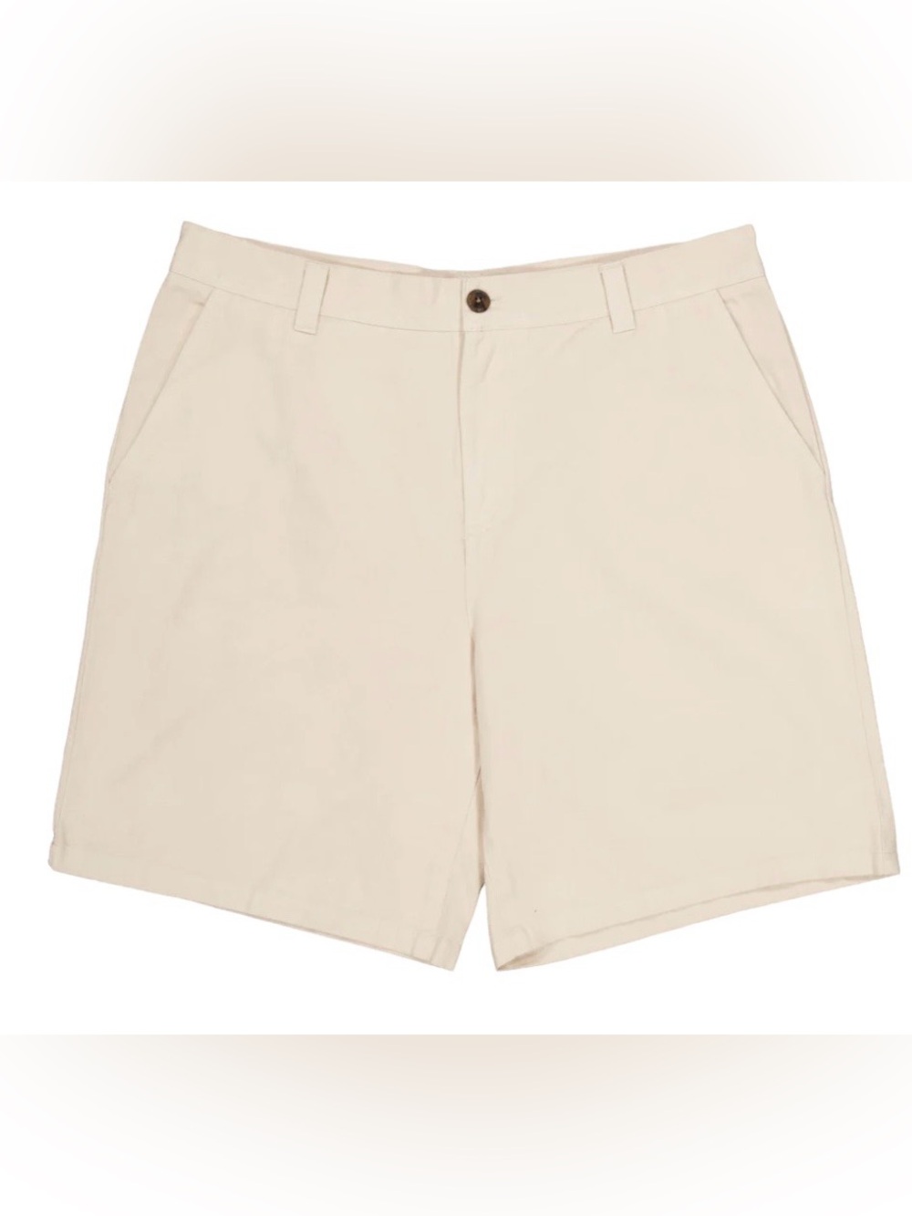 LES DEUX Kody Cotton Herringbone Shorts- 31 -Ivory